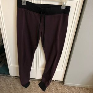 Purple joggers